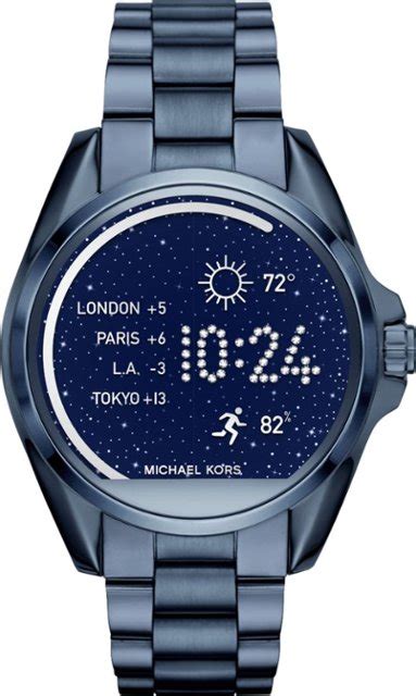 coolblue smartwatch michael kors|Men's Blue Smartwatches .